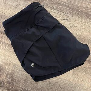 Lululemon Black Speed Up Shorts